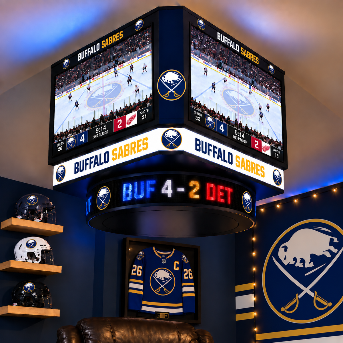 PREORDER - Buffalo Sabres LED Jumbotron