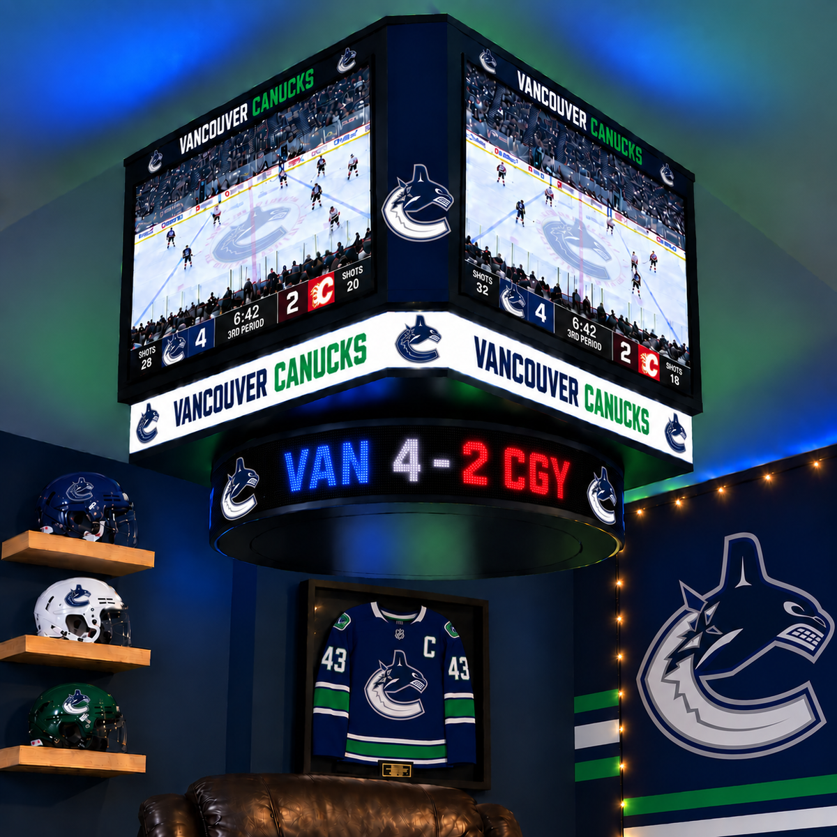 PREORDER - Vancouver Canucks LED Jumbotron
