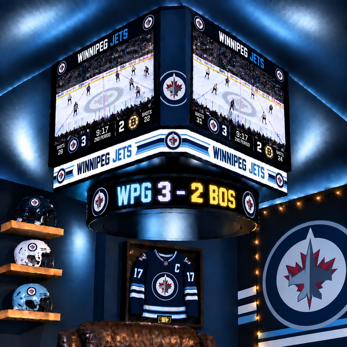 PREORDER - Winnipeg Jets LED Jumbotron