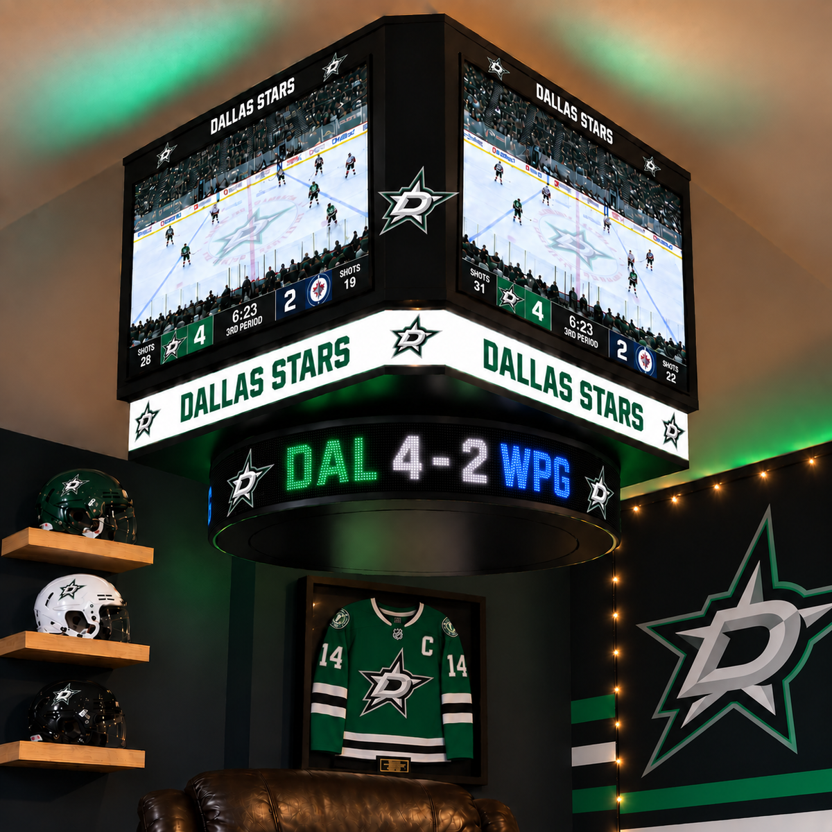PREORDER - Dallas Stars LED Jumbotron