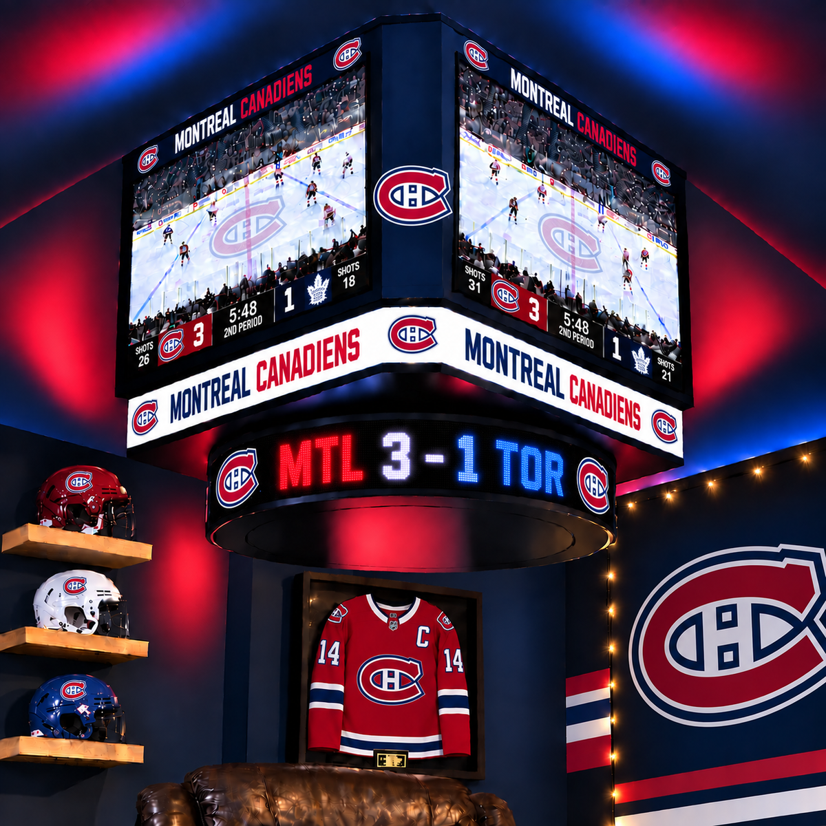PREORDER - Montreal Canadiens LED Jumbotron