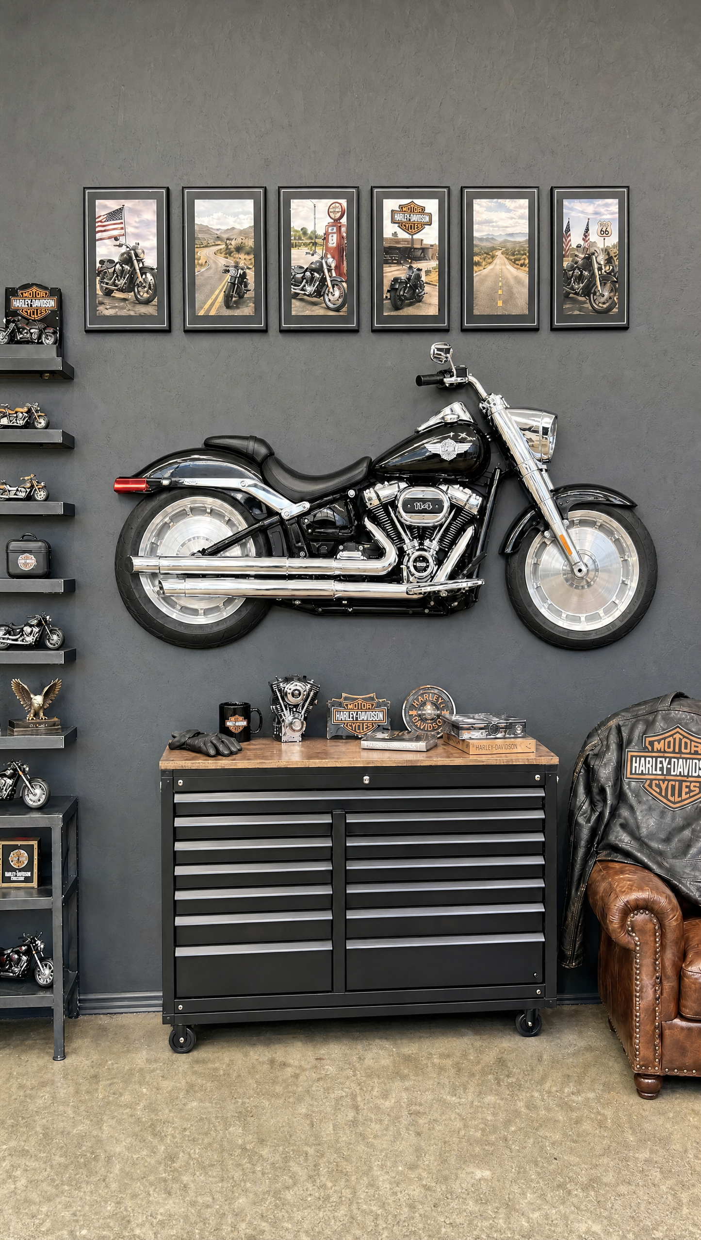 PREORDER - Throttlemount - Harley-Davidson Fat Boy 114